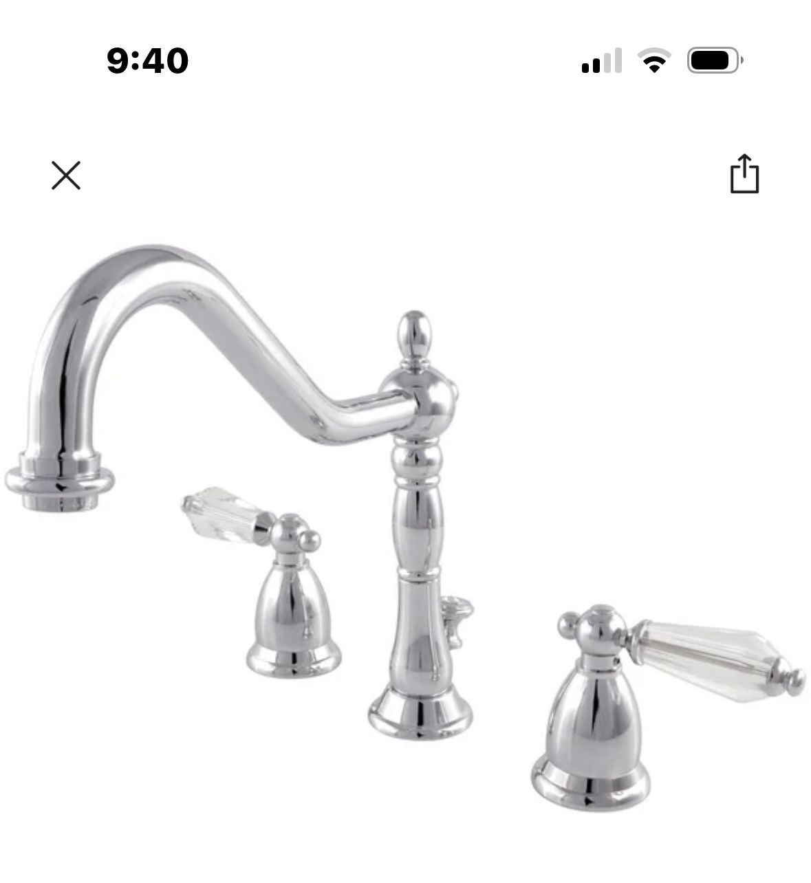 New Bath Faucet