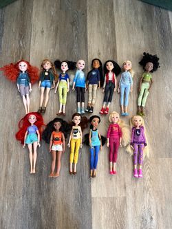 Set of 14 Disney Princess Dolls