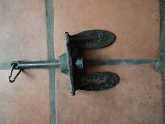 Small Boat Anchor with Clip