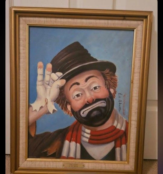 Vintage Red Skelton Art Work" Freddie The FREELOADER"