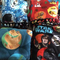 NEW Fleece Blankets Handmade 