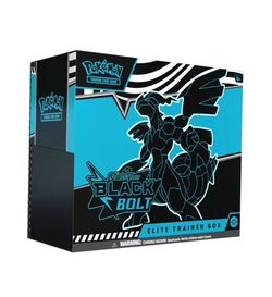 2025 Pokemon Scarlet & Violet Black Bolt ETB