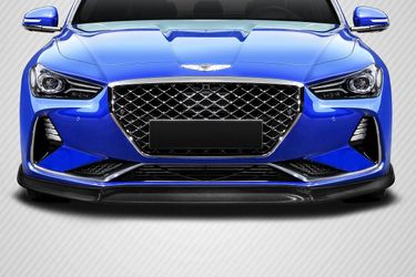 Blemished 2019-2021 Genesis G70 Carbon Creations MSR Front Lip Under Spoiler - 1 Piece
