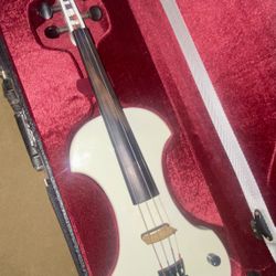 Violin, 4/4, Electric Violin, White, Fender