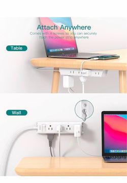 Flat Plug Power Strip