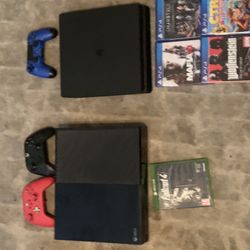 PS4 Slim+Xbox One 