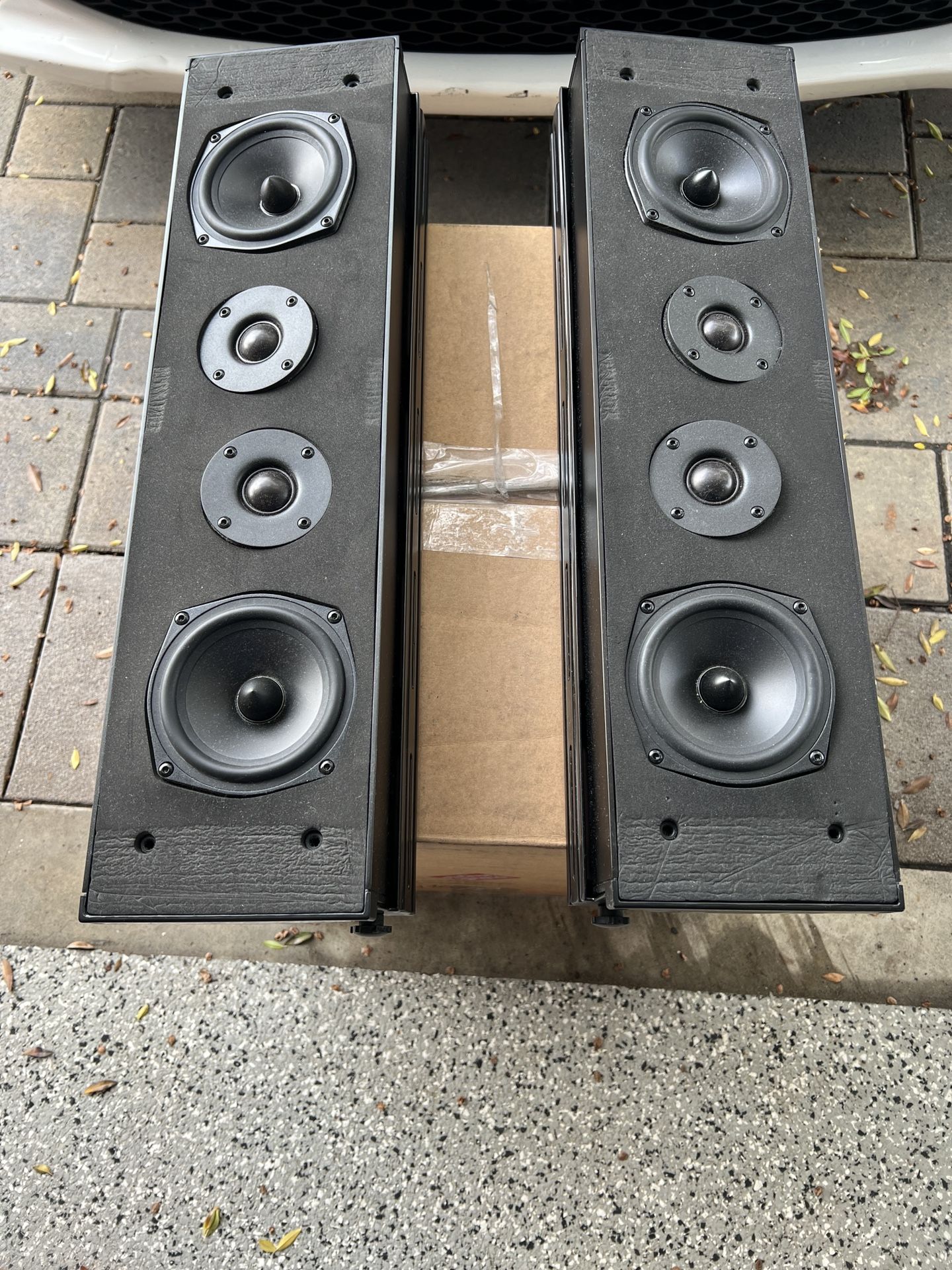 Artison Sketch ST-LCR Flat Panel Theater Speakers Pair