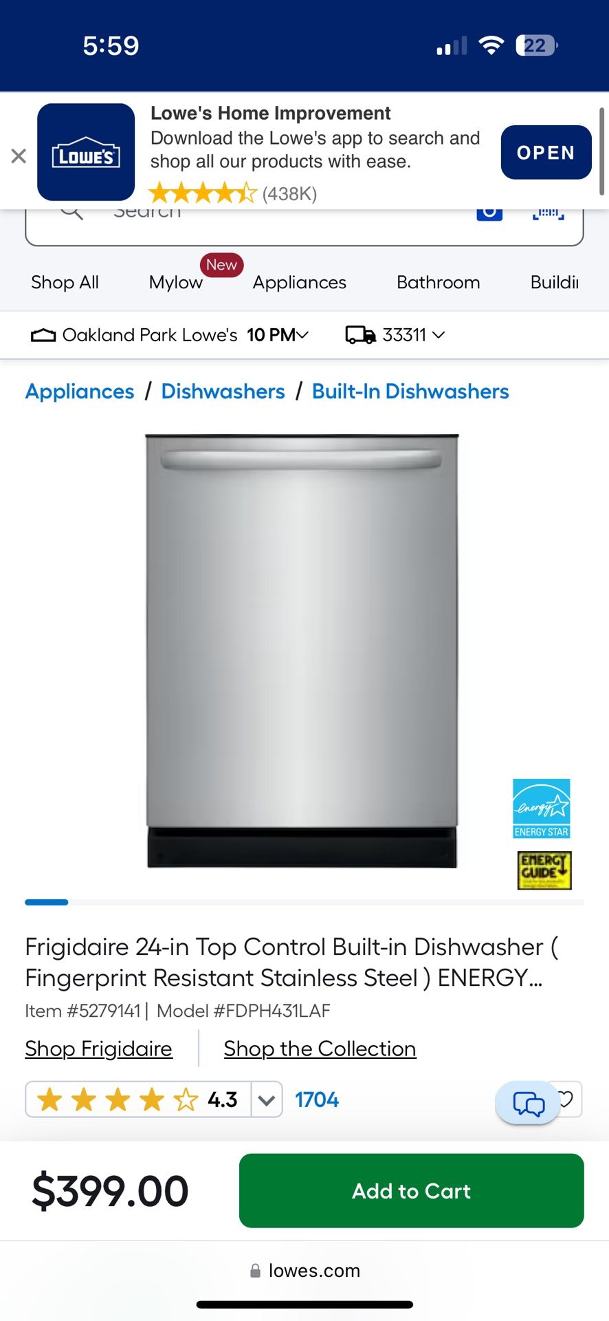 Dishwasher