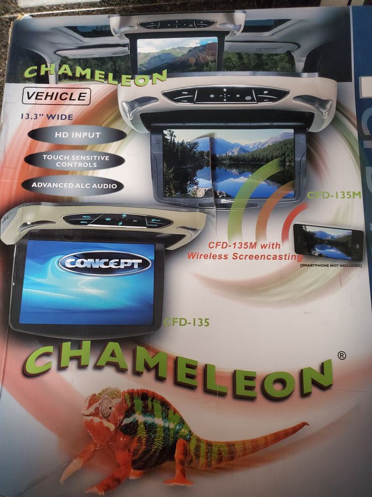 Car dvd player CFD-135M chameleon