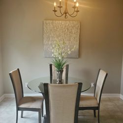 Dining Room Table w/ Four Chairs 