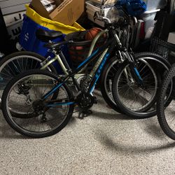 TREK 820 XL MOUNTAIN BIKE SIZE SMALL, 16", 21 SPEED, ALUMINUM,