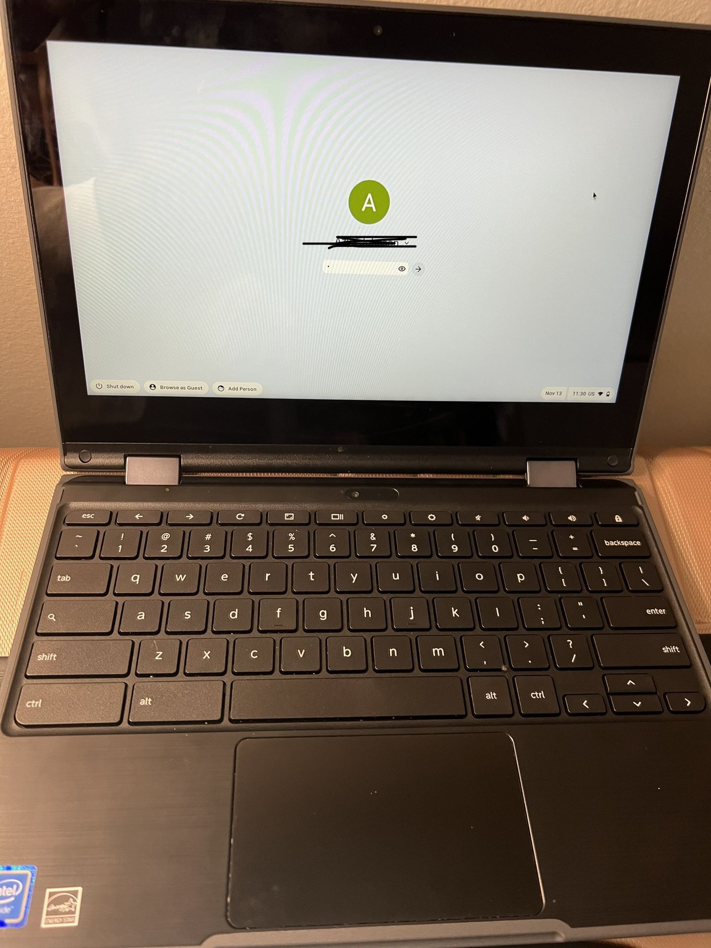Lenovo Chromebook laptop 