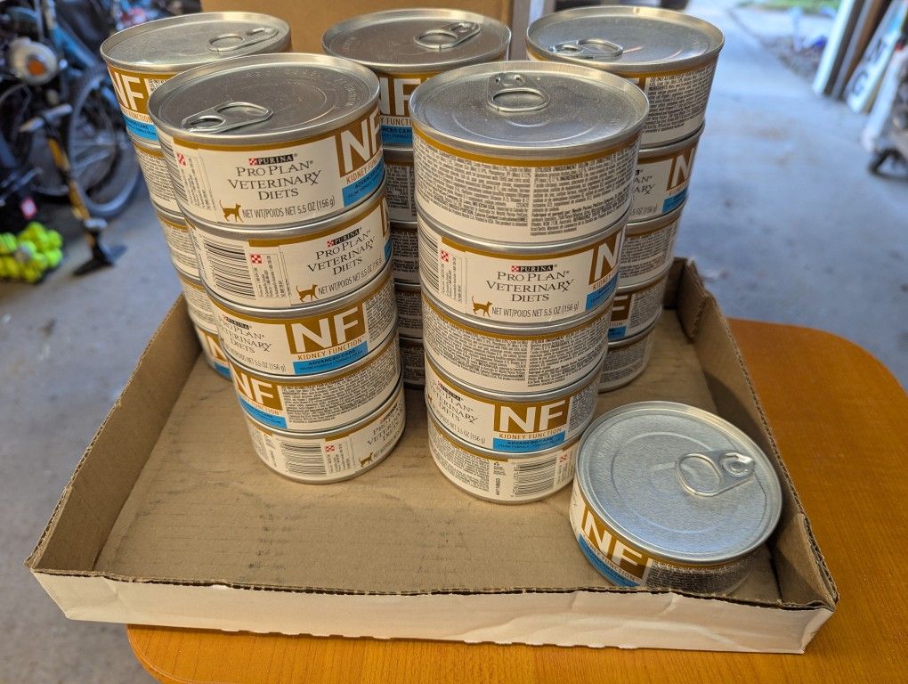 Purina Kidney Function Cat Food - 26 Cans, Exp 2/26