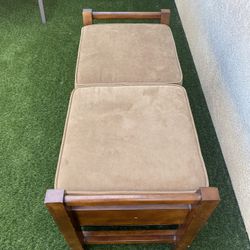 Bench With Storage/Ottoman 