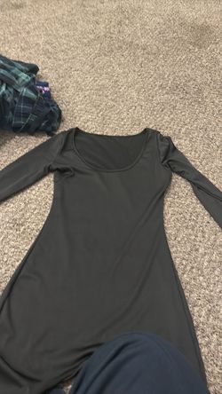 Black  Long Sleeve fitted jumpsuit