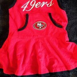 49er Toddler Dress❤️ FOOTBALL SEASON🏈
