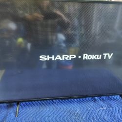 Sharp LC50 LBU591U UHD TV ROKU-SMART Tv