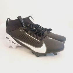 Nike Vapor Edge Pro 360 2 Black White Football Cleats 