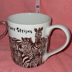 Very BIG Show Your Stripes ZEBRA coffee Cup