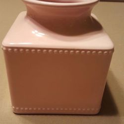 Pink flower vase