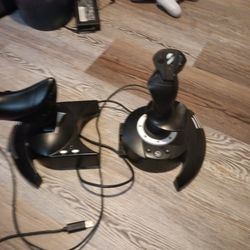 Thrustmaster Hotas Flight Sim Joystick And Throttle 