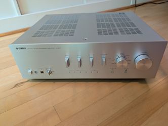 Yamaha A-S801 Integrated Amplifier (Silver) - Mint Condition w/ All Original Box & Accessories