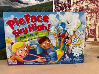 Hasbro Pie Face Sky High Game. New Unopened.