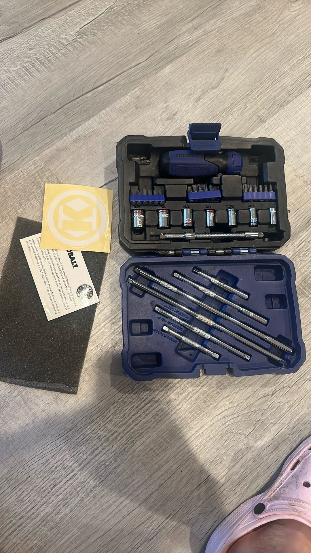 Kobalt 33pc Ratcher Driver Set