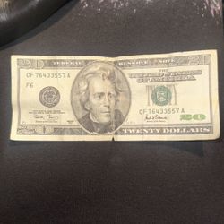 series 2001 20$ Bill