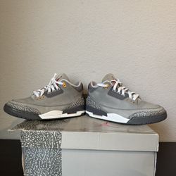 Jordan 3 Cool Grey 