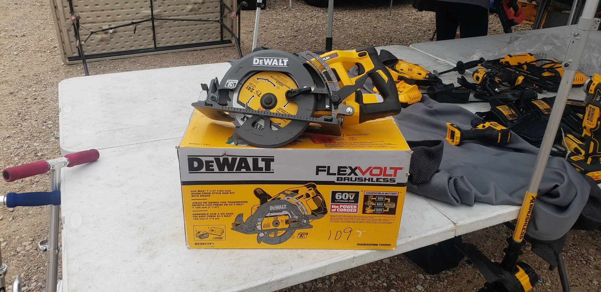 Dewalt saw 60v tool only