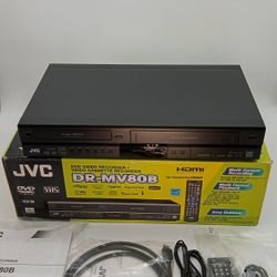 JVC, DVD Recorder/VCR in The Box. It Comes With All The Original Stuff. Like New Condition! HDMI Output.