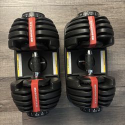 Bowflex Adjustable 552 Dumbbells Weights Pair Set