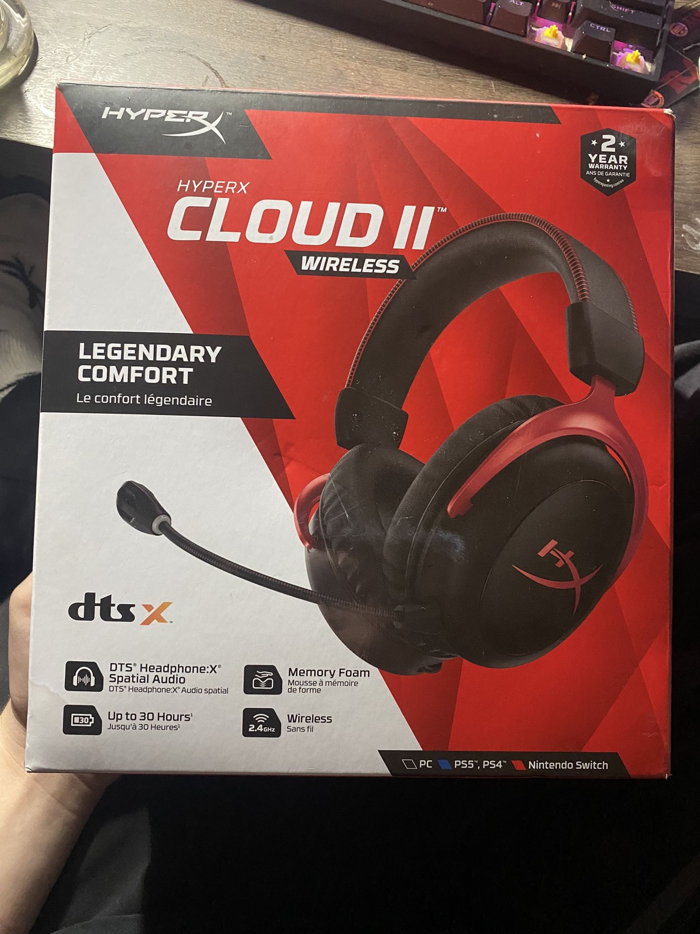 HyperX Cloud 2 Wireless Headset