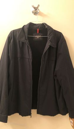 Dockers black waterproof jacket XXL