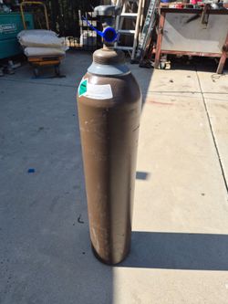 Gas bottle 75% argon  25%  C2