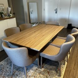 6 Seater Dining Table 