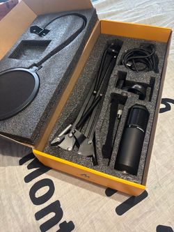 USB condenser microphone set