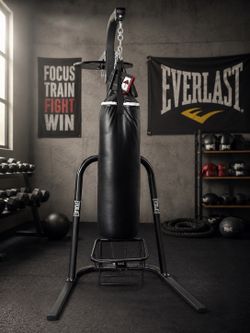 Weight bag work out set up