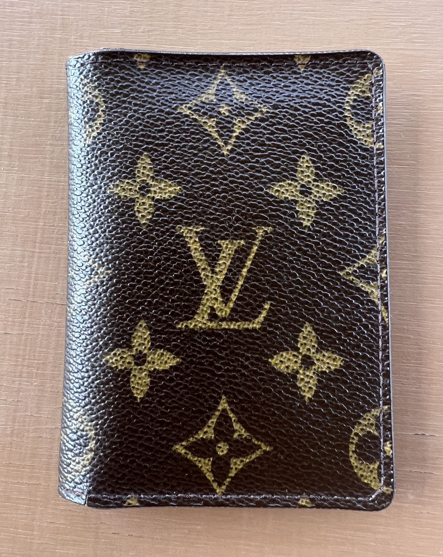 Authentic Two Louis Vuitton Monogram Wallet Card Holder Unisex