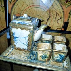 Antique Mini Tea pot Set