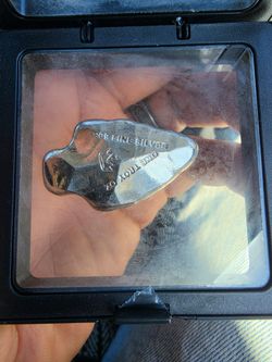 1oz Pure Silver Arrow head