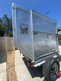 Mobile Automotive Paint Repair Set up