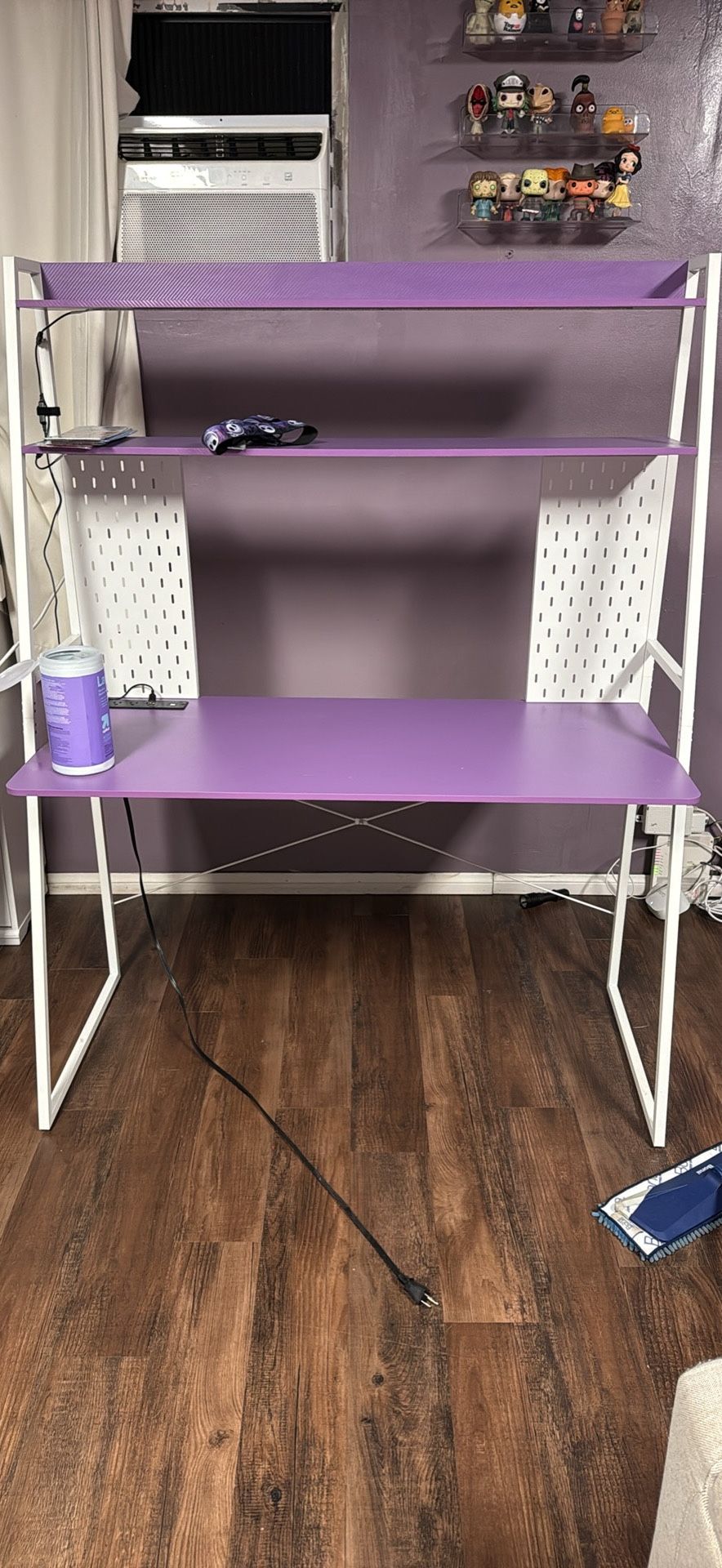 Purple Gaming Desk 