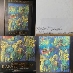 AFICHE FIRMADO POR RAFAEL TRELLES