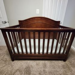 Davinci Charlie 4-in-1 Convertible Crib- Espresso