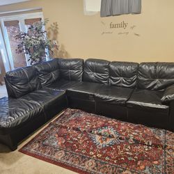 Leather Sectional Sofa