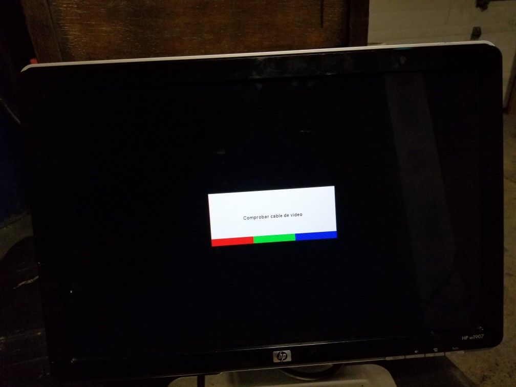Hp 1907 19in screen