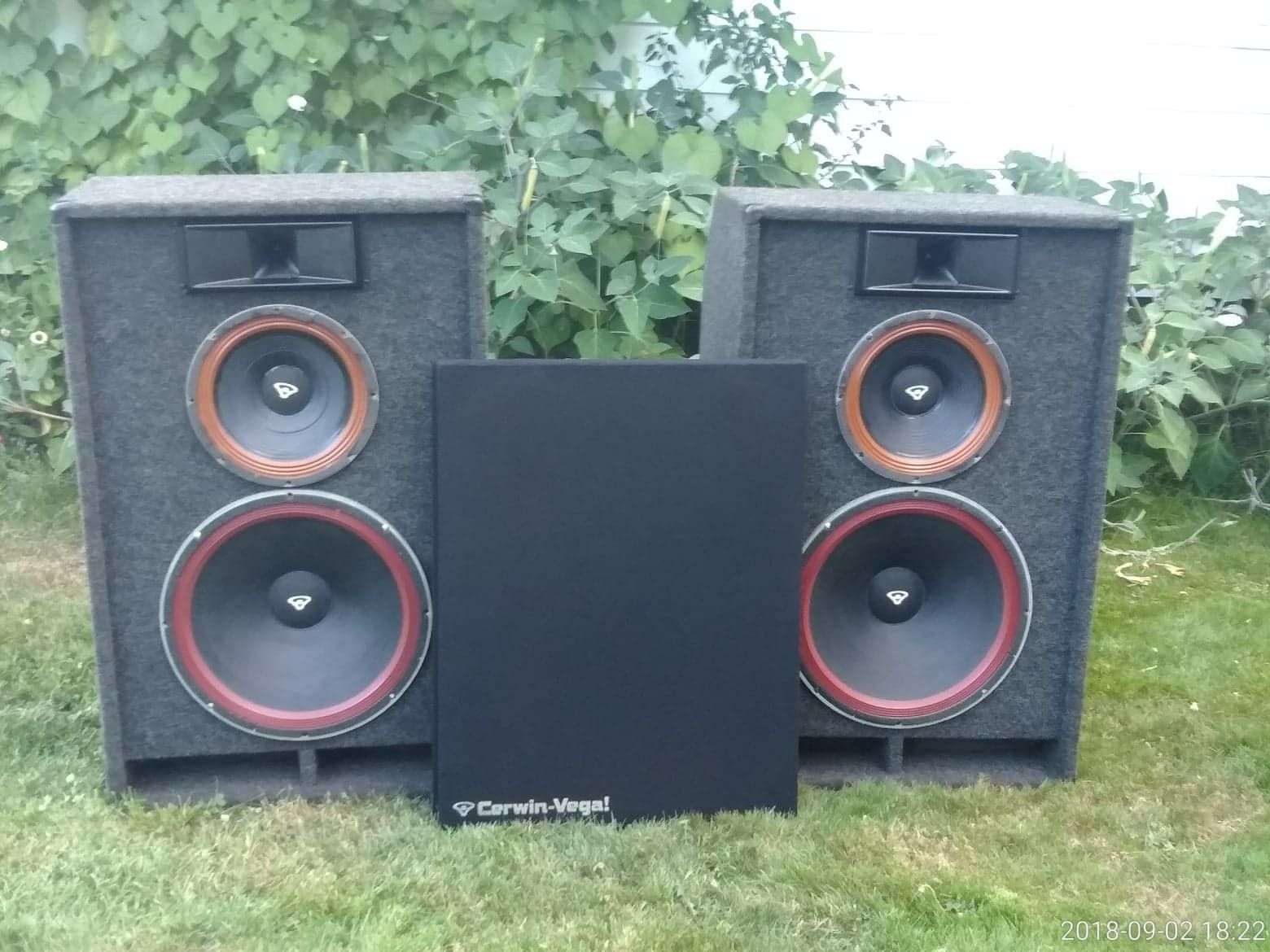 1989 Cerwin Vega pd 18c 300 watts rms loud speakers for Sale in Akron OH OfferUp