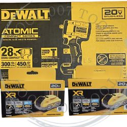 DEWALT
ATOMIC 20V MAX Cordless Brushless 3/8 in.Variable Speed Impact Wrench (Tool Only